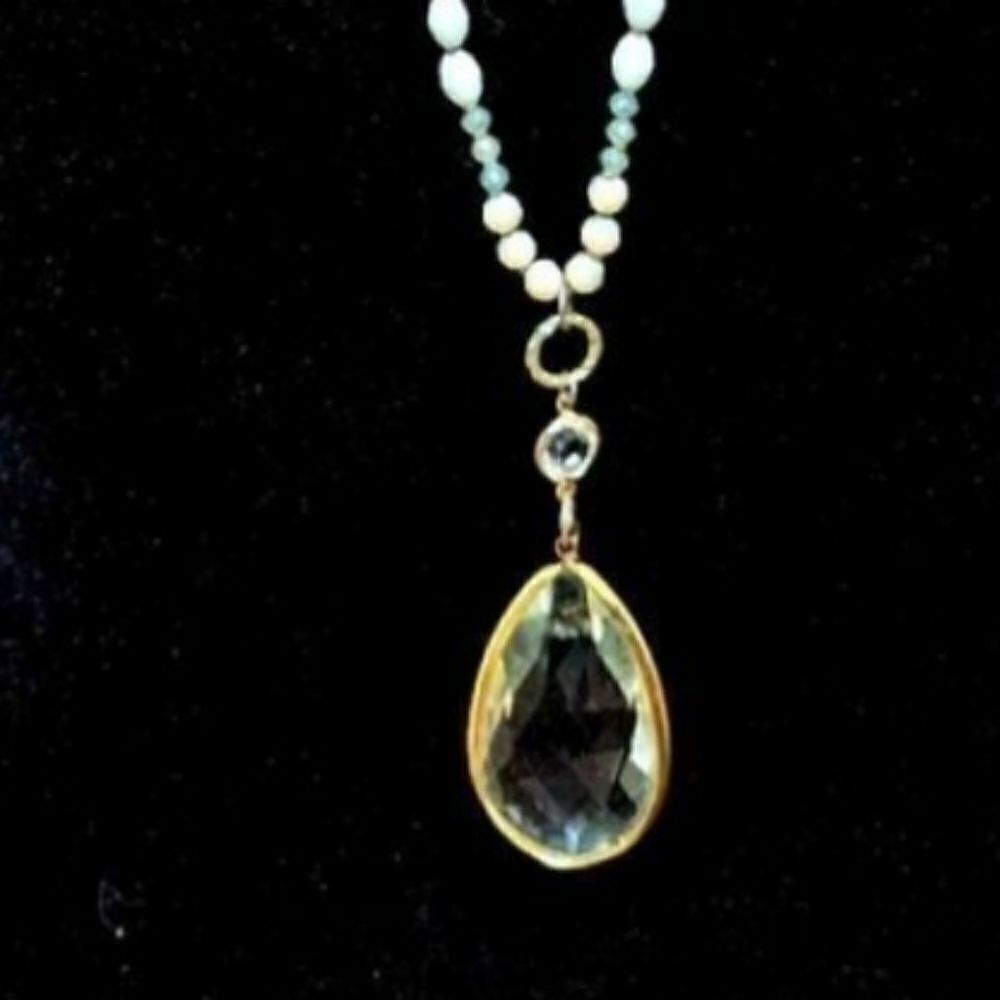 Handmade Beaded Long Necklace - Picture 4 of 7